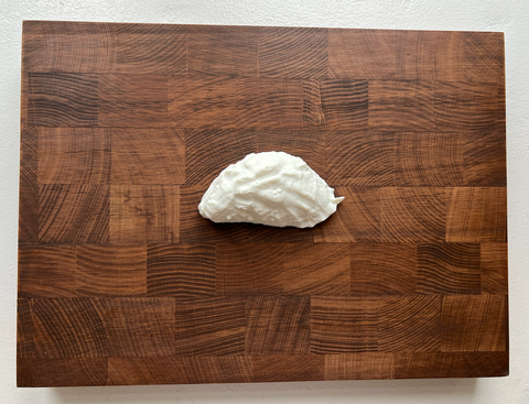 HOUSE OF OYSTERS HANDMADE MONT BLANC BISKUITPORZELLAN AUSTERNSCHÄLCHEN TYP 2