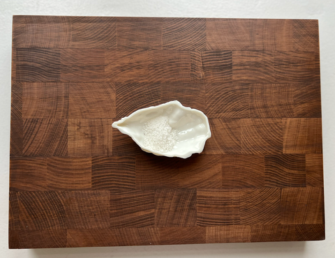 HOUSE OF OYSTERS HANDMADE MONT BLANC PORZELLAN AUSTERNSCHÄLCHEN TYP 3