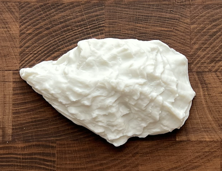 HOUSE OF OYSTERS HANDMADE MONT BLANC BISKUITPORZELLAN AUSTERNSCHÄLCHEN TYP 3