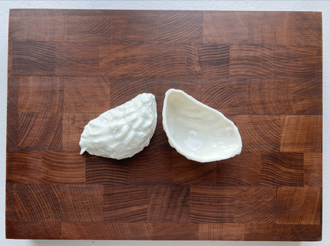 HOUSE OF OYSTERS HANDMADE MONT BLANC SMALL OYSTER BOWL TYP 2