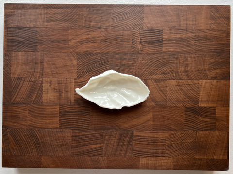 HOUSE OF OYSTERS HANDMADE MONT BLANC PORZELLAN AUSTERSCHÄLCHEN TYP 1
