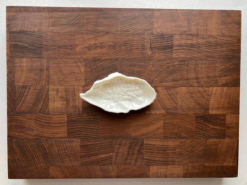 HOUSE OF OYSTERS HANDMADE MONT BLANC PORZELLAN AUSTERSCHÄLCHEN TYP 1