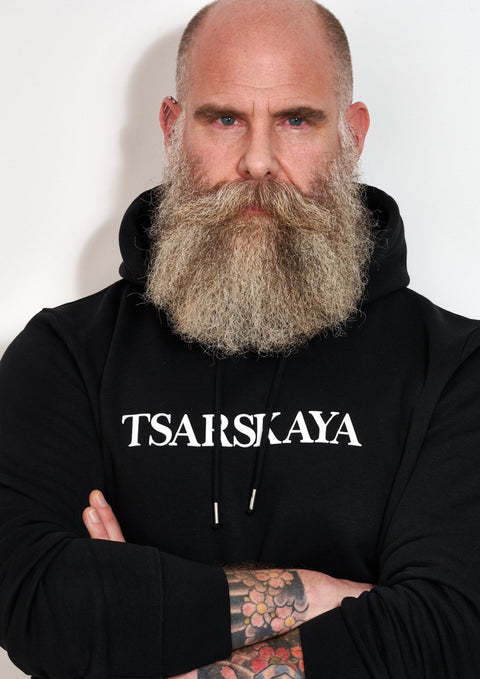 HOODIE BLACK TSARSKAYA / UNISEX