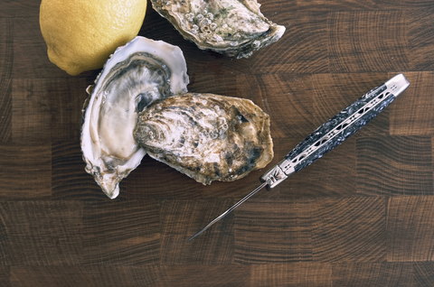 OYSTER KNIFE LAGUIOLE EN AUBRAC x HOUSE OF OYSTERS